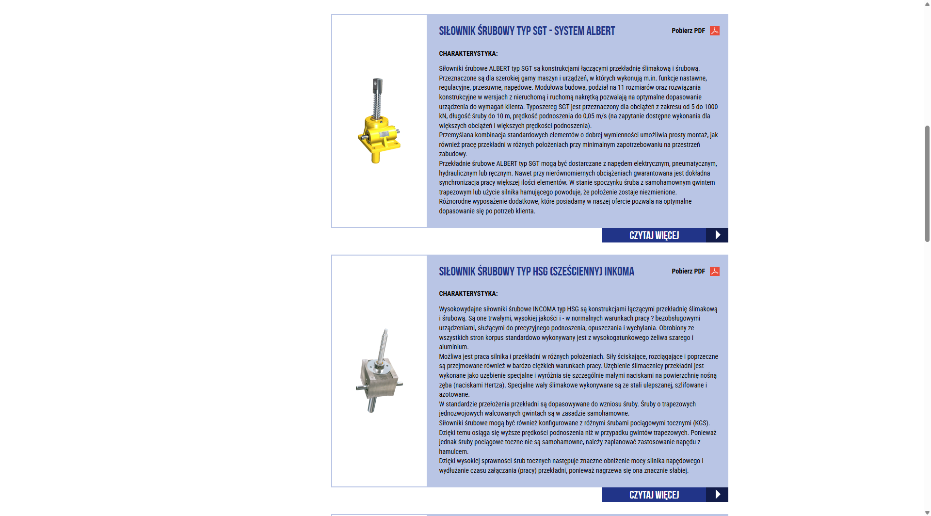 Miniatura artykułu Jak działają siłowniki śrubowe i czym różnią się od hydraulicznych oraz pneumatycznych?