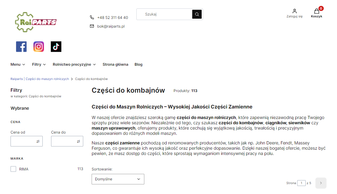 Miniatura artykułu Jak warunki pracy wpływają na żywotność części do kombajnów?