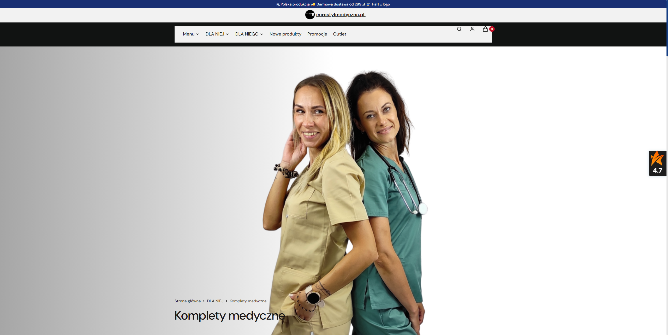 Miniatura artykułu Dlaczego komplety medyczne damskie zastępują klasyczne fartuchy? Komfort i estetyka w codziennej pracy