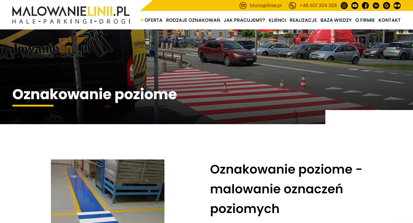 Miniatura artykułu Jak długo utrzymuje się oznakowanie poziome? Trwałość w zależności od technologii i warunków