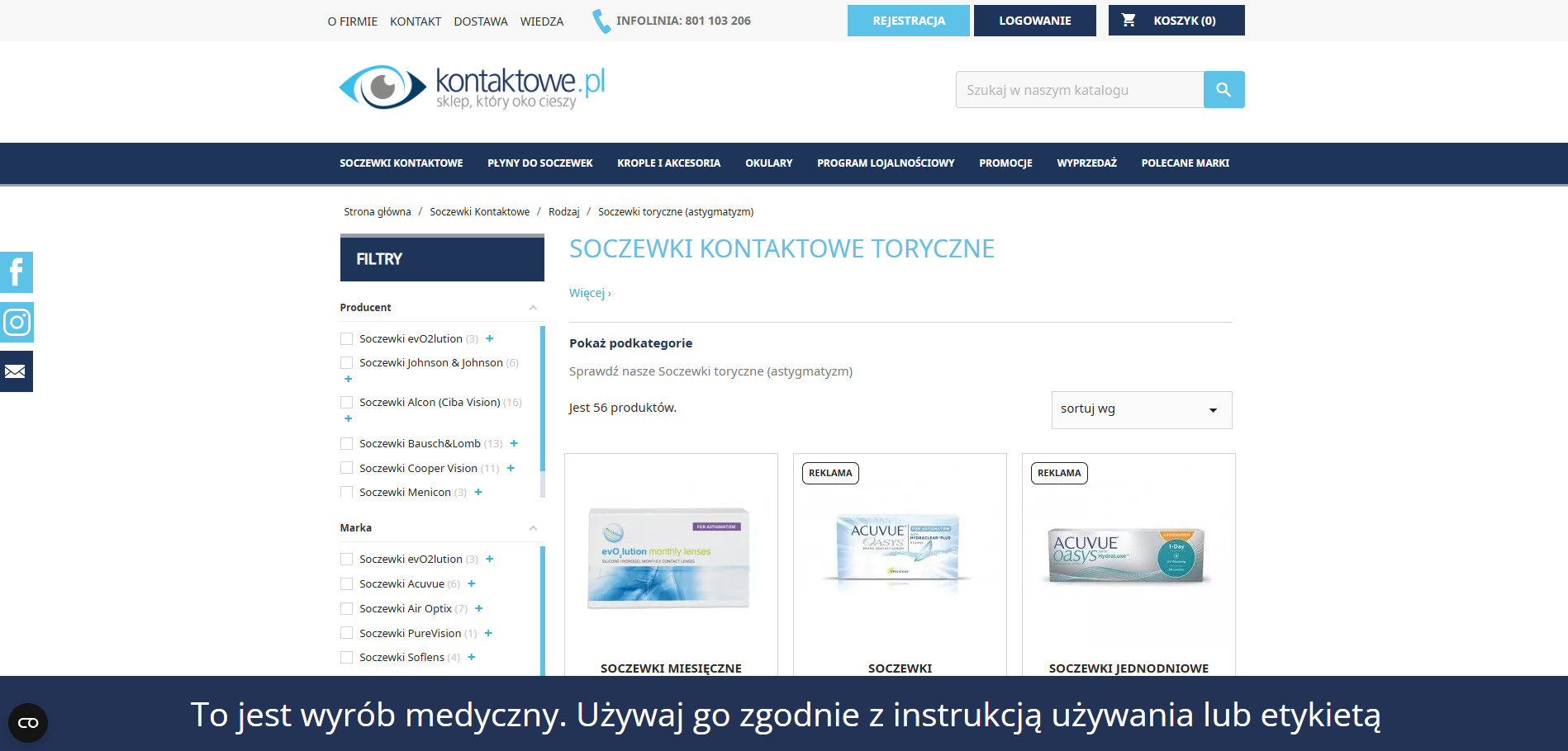 Soczewki toryczne dla aktywnych - jak radzą sobie podczas uprawiania sportu?